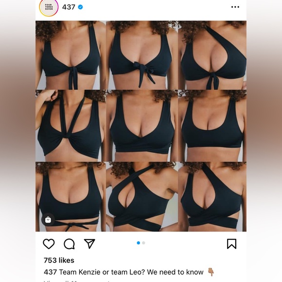 437 Kenzie top in leopard - Picture 6 of 7